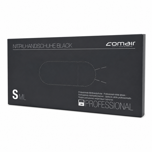 Comair Nitrilhandschuhe sz 100er Box puderfrei Schwarz ( Größe S )