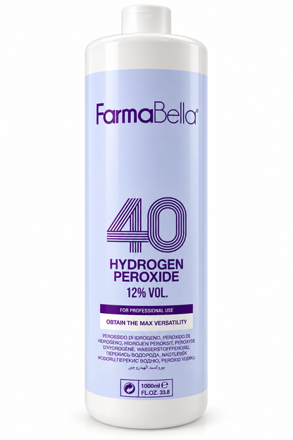 FarmaBella Oxidant Hydrogen Peroxide 1000ml – 1,5 % | 3 % | 6 % | 9 % | 12 %
