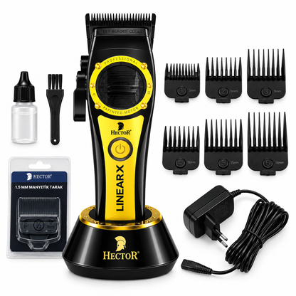 HECTOR Linear X Professional Clipper – Linear Motor 11.000 RPM